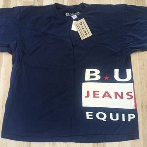 NEW 1990's B.U.M Jeans tshirt